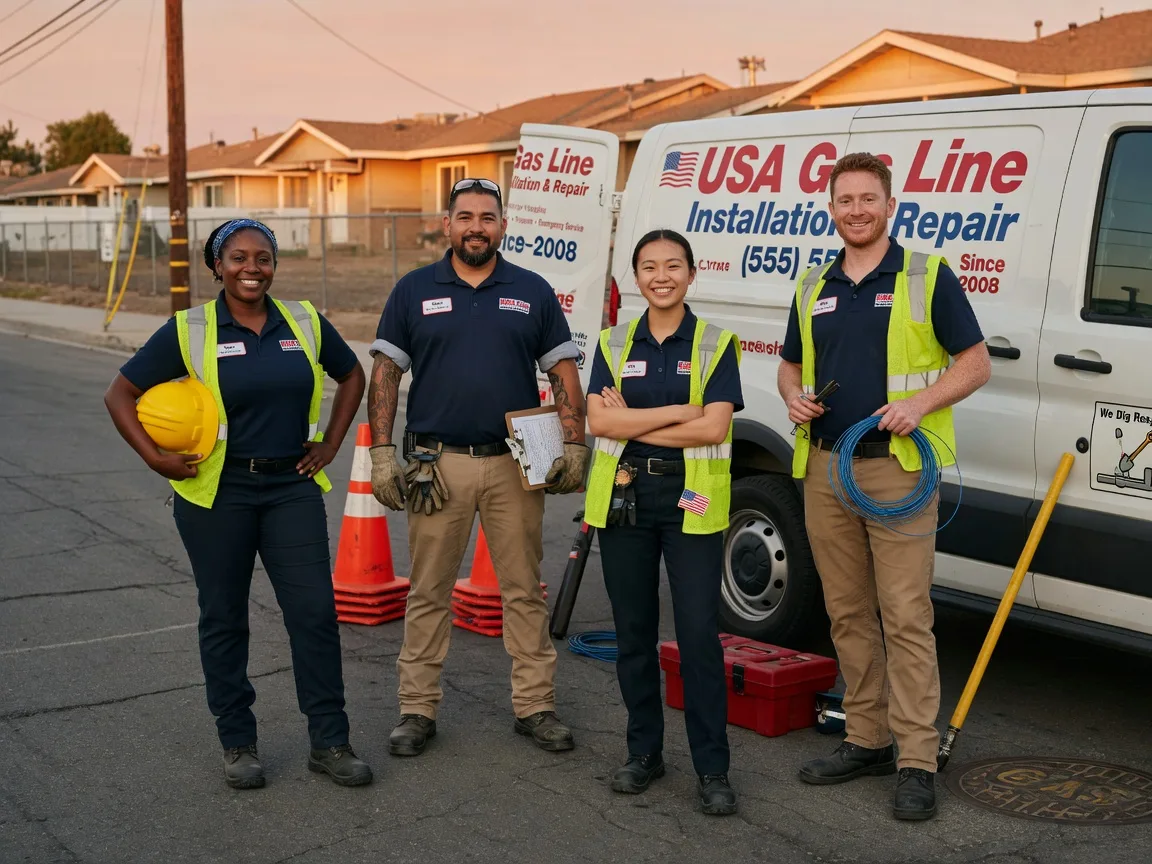 Gas Line Installation company in Stewartstown, PA